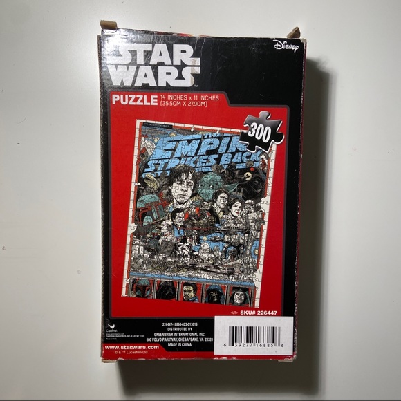 Star Wars 300 Piece 14inx11in Puzzle Cardinal Jigsaw - Picture 3 of 6